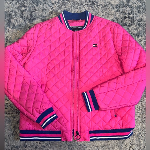 NWT Tommy Hilfiger Sport Quilted
Bomber Zip Jacket 💓 - Picture 1 of 5